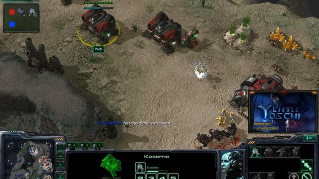 G98 | Web vs OursdeFeu (2/2) - TvP - Desert Oases - Starcraft 2 - German Replay Shoutcast