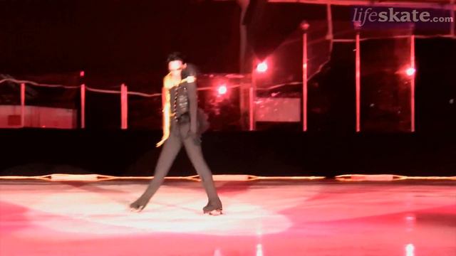 Johnny Weir performs Bad Romance at 2010 Ice Theatre of New York home season gala