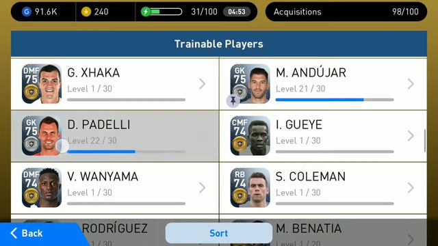 Limit Breaking D. Padelli [Silver GK Online Star] - PES Mobile 2018