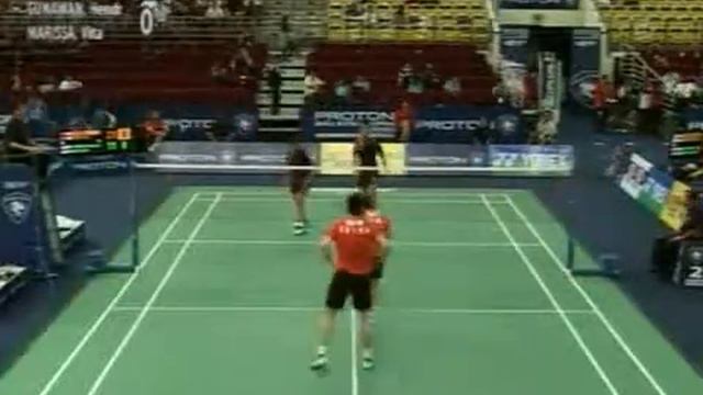 proton malaysia open 2010 day 4 jiaming tao yawen zhang vs hendra aprida gunawan vita marissa1 clip