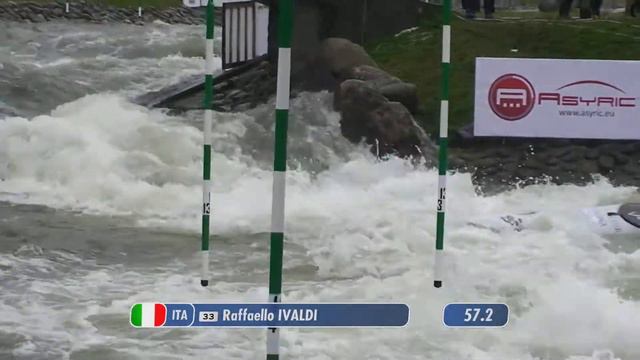 Raffaello Ivaldi (ITA) - Semifinal C1M - 2016 ECA Canoe Slalom European Championships