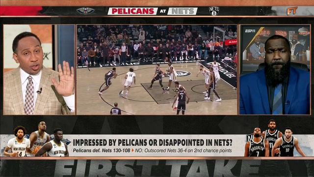 'Ben Simmons was AWFUL last night, NO FACTOR whatsoever' - Stephen A. on the Nets' loss | First Tak