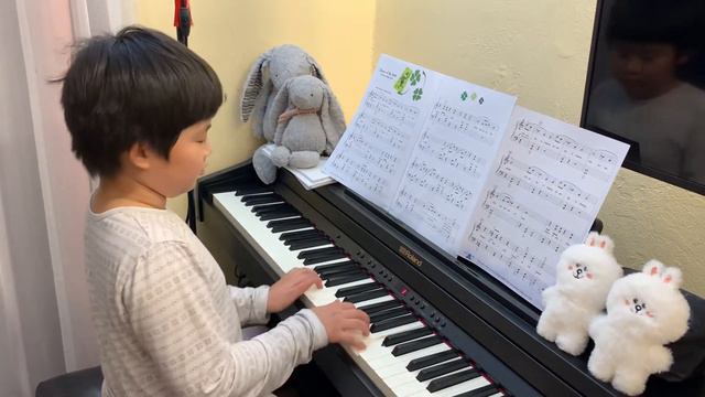 Dance of the Irish Piano XJJ piano Adventures Level 2A