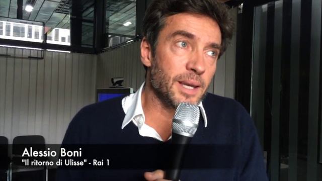 Alessio Boni- "Il mio Ulisse per Rai 1 è anche fragile, come l'ha raccontato Omero". TVZoom.it