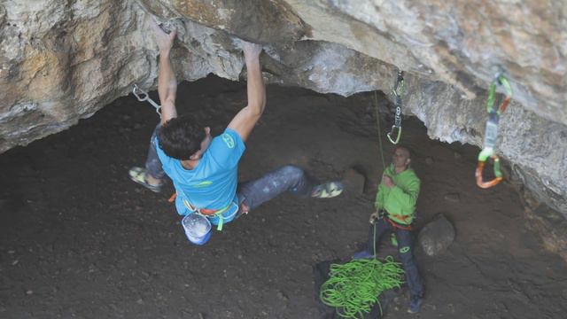 Pietro Biagini, Team CT Climb, sale Ombra (8b/+) a Finale Ligure