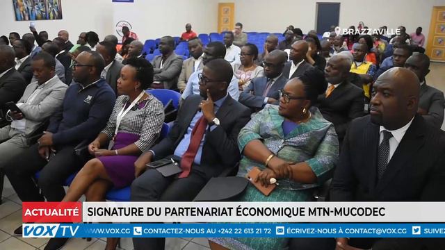 Signature du partenariat économique Mtn - Mucodec