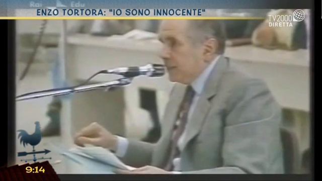 Enzo Tortora: "io sono innocente"