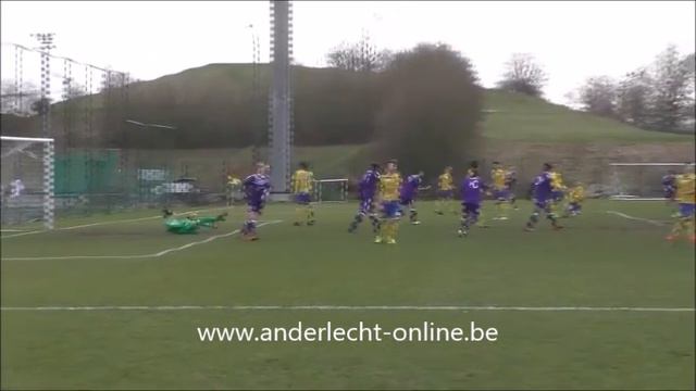 Andonline U19 Anderlecht - STVV goal Francis Amuzu