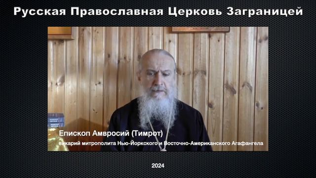 Догматическое богословие РПЦЗ: 1 лекция, введение. Епископ Амвросий (Тимрот) | Батюшка на Кипре