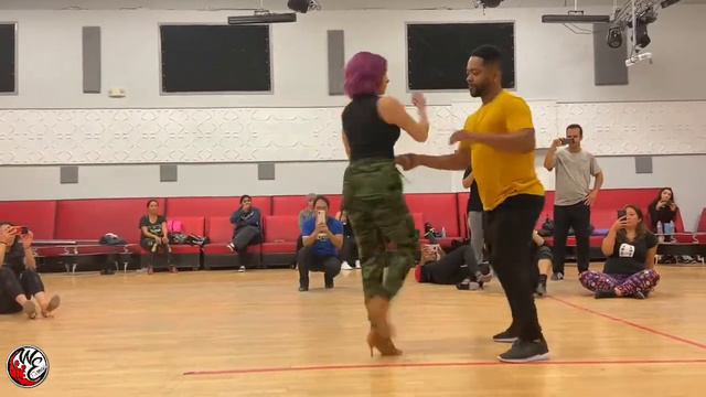 WE.Dance Salsa Footwork and Partnerwork with Eden Fleming and William Carpenter