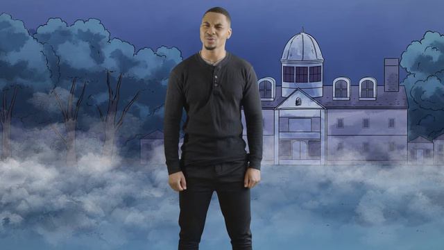 Lorenzo Jackson performing a scene from Jupiter Invincible in AR