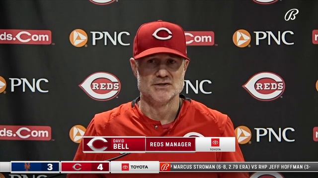 David Bell praises Wade Miley and Jonathan India after skid-stopping win | REDS-METS POSTGAME