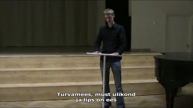 Kõne: Eesti tulevik (subtiitritega äää)