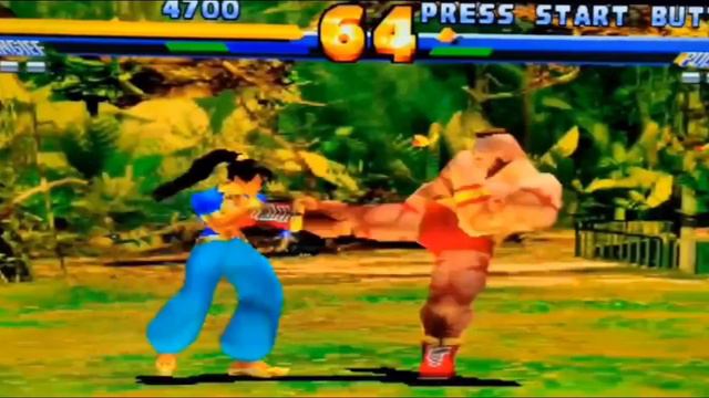 Обзор игры "Street fighter EX2 plus"