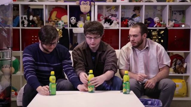 Sky Does Things! THE LEMON JUICE CHALLENGE w   Sky, Barney, and Ross