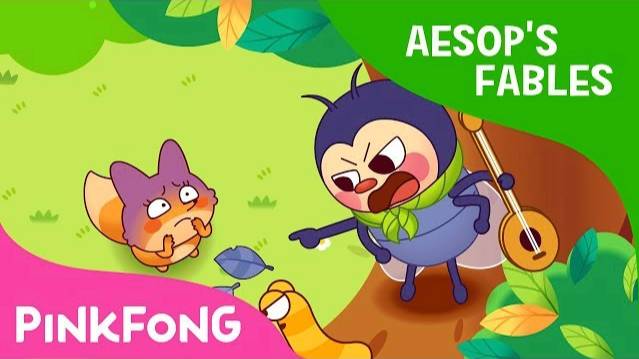 The Cicada and the Fox | Aesop's Fables | Pinkfong Story Time for Children