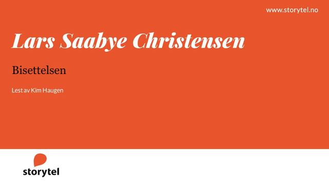 Lydbok - Lars Saabye Christensen: Bisettelsen - Lest av Kim Haugen