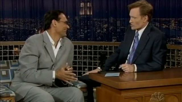 Conan O'Brien 'Jimmy Smits 7/16/04