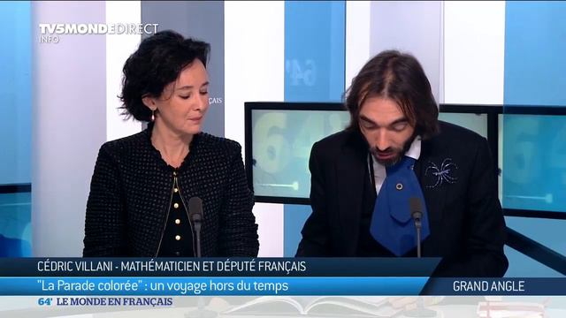 Cedric Villani : "Ah voici la biologie !... "  Le mathématicien se fait poète