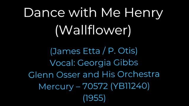 Dance With Me Henry