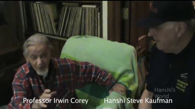 Hanshi's World Presents Comic Legend Professor Irwin Corey