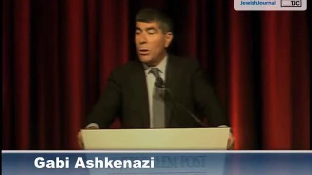 Gabi Ashkenizi's speech at JPost conference