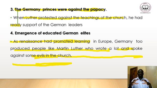 History F2 Topic 6 Part 1 : Reformation  - YEN MALAWI