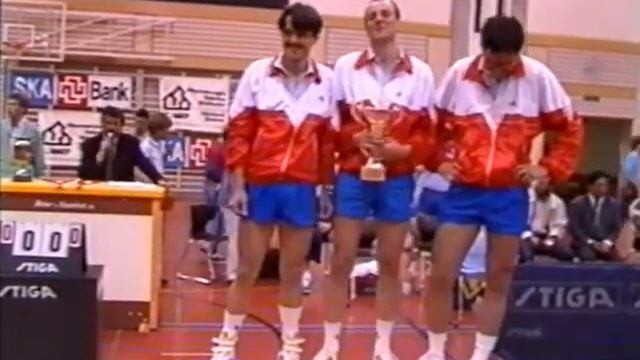 Lokalfernsehen Wil: Tischtennis Showturnier 1989 im Lindenhof Wil