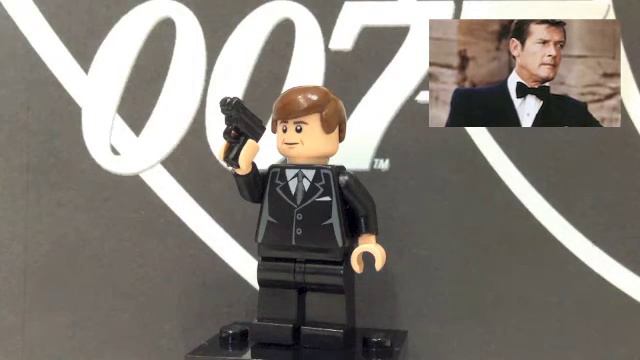 Lego Custom James Bond Minifigures