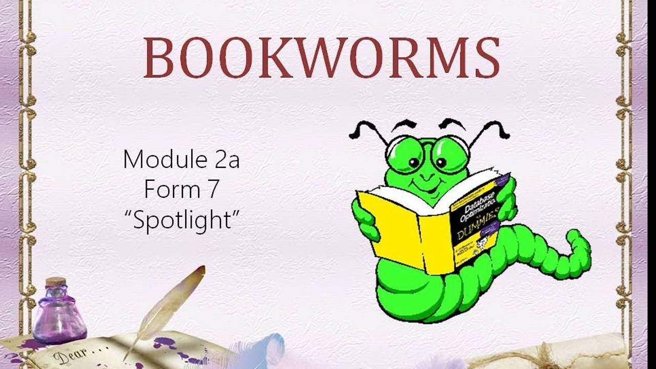 #Spotlight 7. Tale time. Module 2. Lesson 2а. #BOOKWORMS