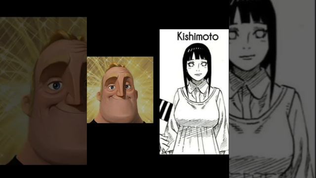 the difference in artstyle from Kishimoto and ikemoto#mrincrediblebecominguncanny #naruto #memes