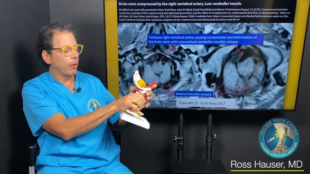 Chronic neck-related symptoms without neck pain. Part 3: Brain blood flow