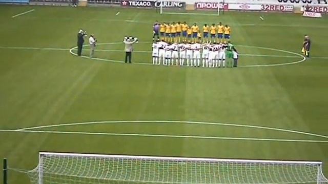 One minute silence for Besian Idrizaj - 14 Aug 2010.wmv