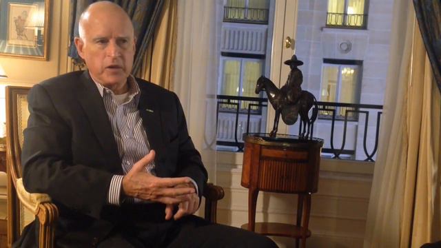 Gov. Jerry Brown, Arnold Schwarzenegger on climate change and economy