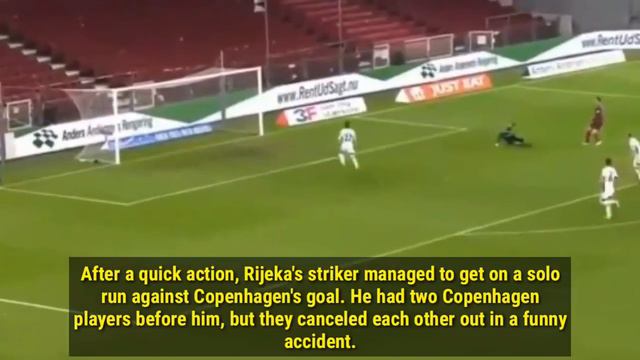 Peter Ankersen LOL OWN GOAL vs COPENHAGEN vs RIJEKA