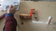 Basit elektrik motoru yapımı Metin GÜVEN