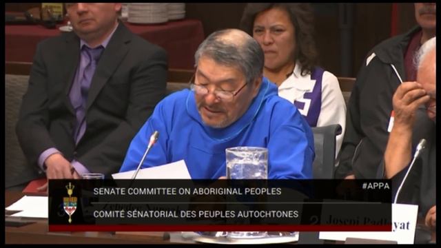 Zebedee Nungak addresses Bill C-91, #APPA