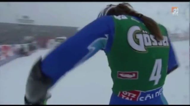 Tina Maze and Stöckli