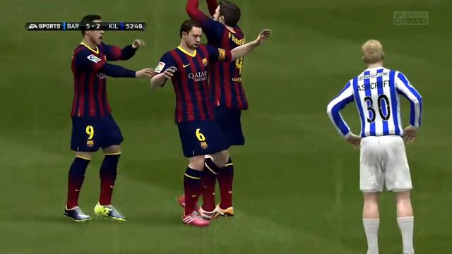 xavi scores fifa 14