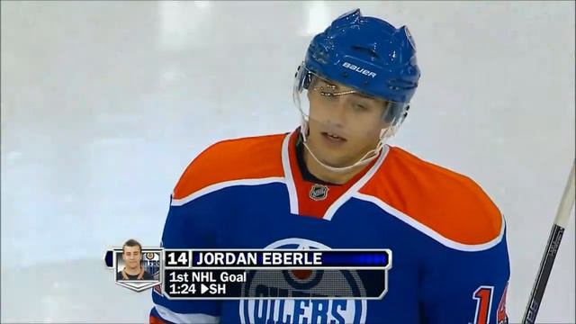 Jordan Eberle Goal Vs. Calgary Flames Amazing