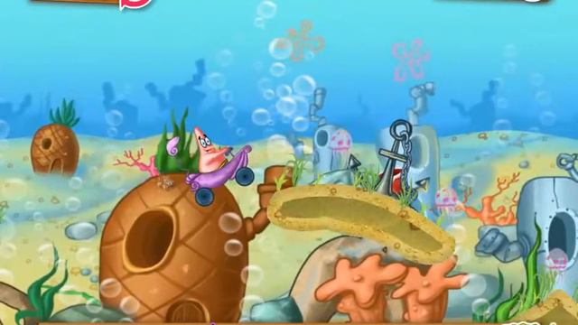 Sponge Bob's Bathtime burnout 2 \ Губка Боб гонки на ванне (4 этап)