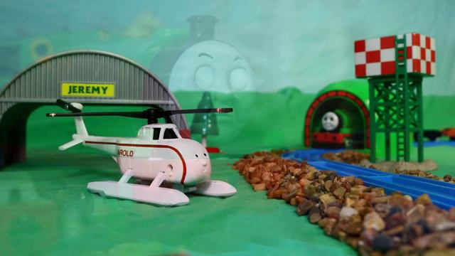 Percy Proves a Point | Percy Meets Harold The Helicopter [Trackmaster Remake] | Thomas & Friends