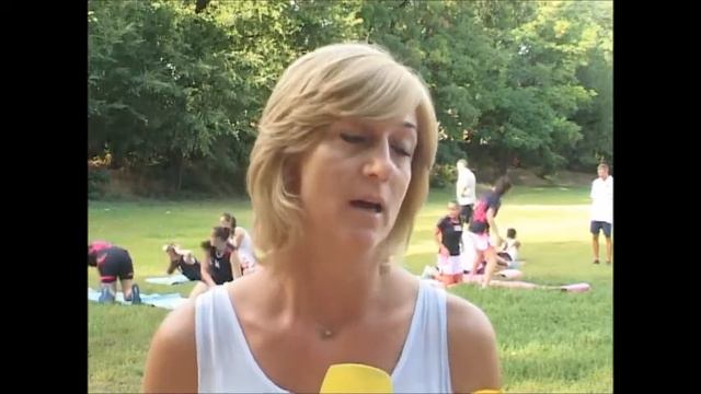 Первая тренировка. Елена Швайбович