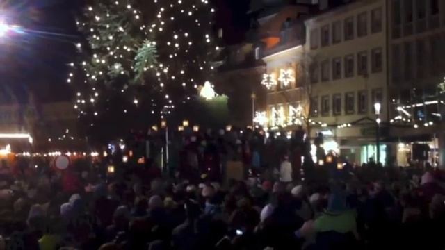 Eröffnung des Christkindlesmarkts Bayreuth 2012