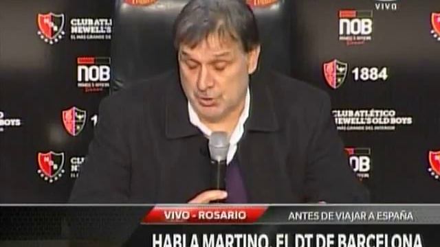 TUTEVE.TV / Tata Martino en conferencia