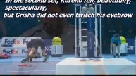 Dimitrov Busta - Grisha broke Carreno as a Rottweiler lapdog