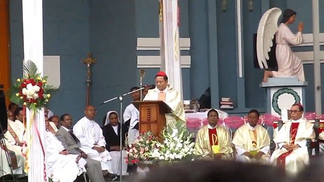 CARDINAL CHARLES BO  HAKA MASS BAKHUID