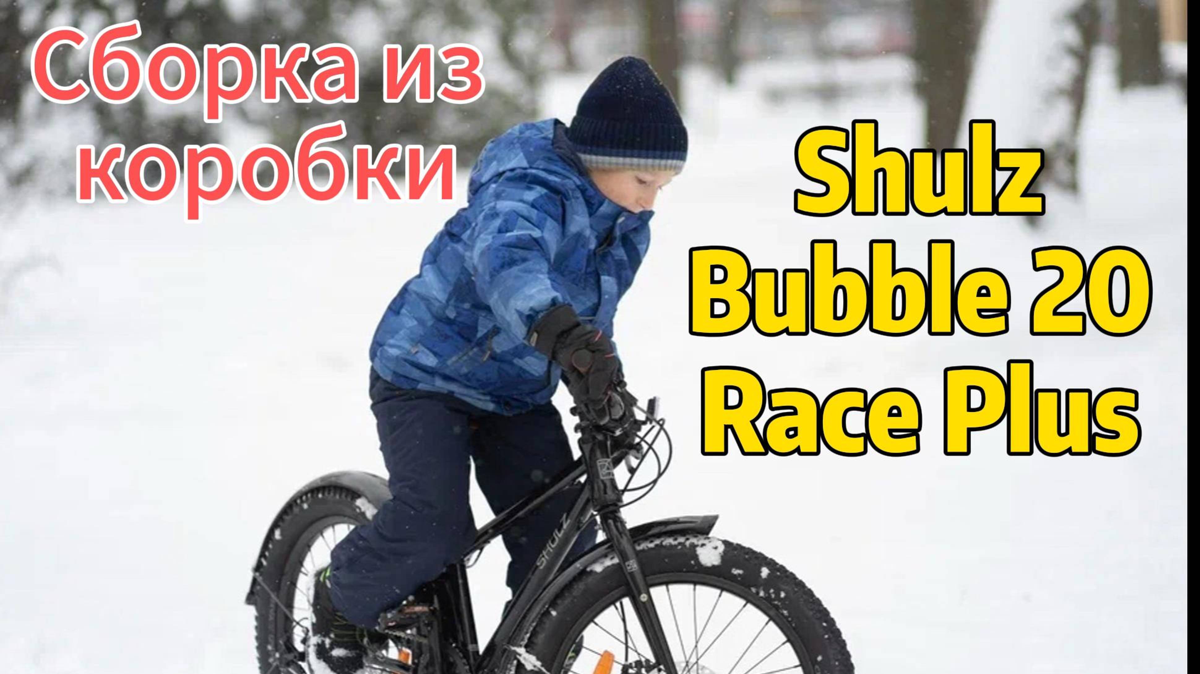 Сборка велосипеда Shulz Bubble 20 Race Plus