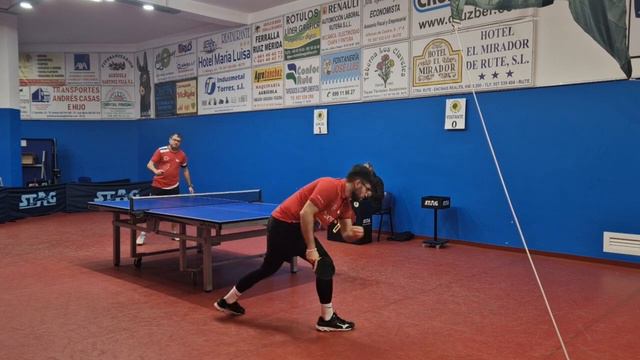 IVAN CAMPAÑA VS CRISTOBAL JIMENEZ | TERCERA DIVISION NACIONAL TENIS DE MESA