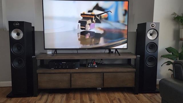 Bowers wilkins 603 and Marantz PM 6007_1080pFHR